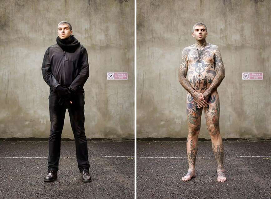 Что скрывается под одеждой людей с татуировками