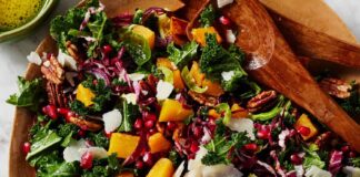 Slavnostní zimní salát: Jasný doplněk k vašemu svátečnímu stolu