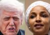 Трампа розкритикували за «ганебну» відповідь після нападу на Ільхана Омара — і в експертів є така думка