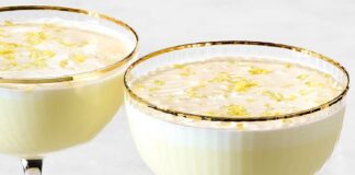 Italiaanse Lemon Cream Martini: een verfrissende lentecocktail