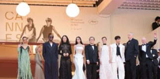 Lady Victoria Hervey trotseert de dresscode van Cannes met een opvallende verschijning op de rode loper